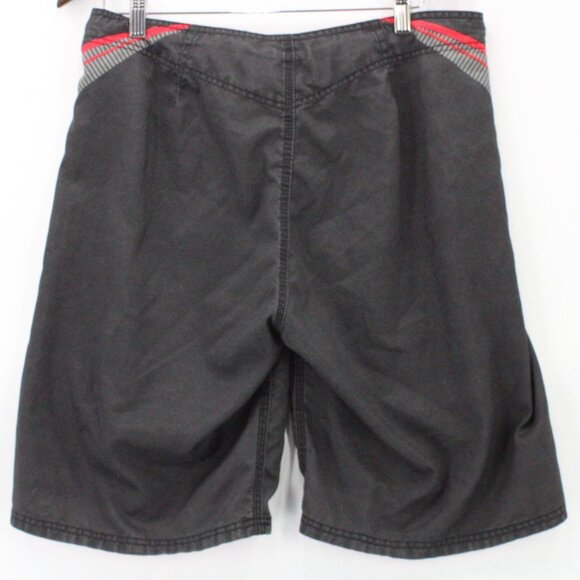 MMA Elite Shorts Men Medium Gray Board Hybrid Summer Swim Trunks Active Logo - Picture 6 of 8